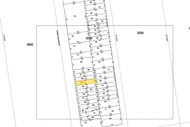 1807 Coney Island Ave, Brooklyn, NY for rent - Plat Map - Image 2 of 2