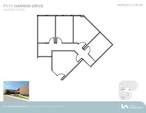 7111 Harwin Dr, Houston, TX to rent Floor Plan- Image 1 of 1
