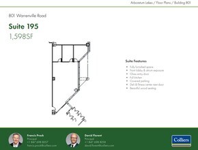 801 Warrenville Rd, Lisle, IL for rent Floor Plan- Image 1 of 1