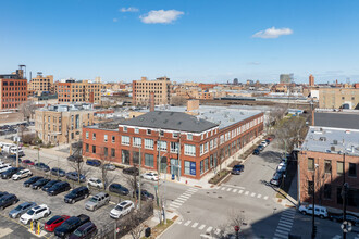 1400-1416 W Fulton St, Chicago, IL - aerial  map view