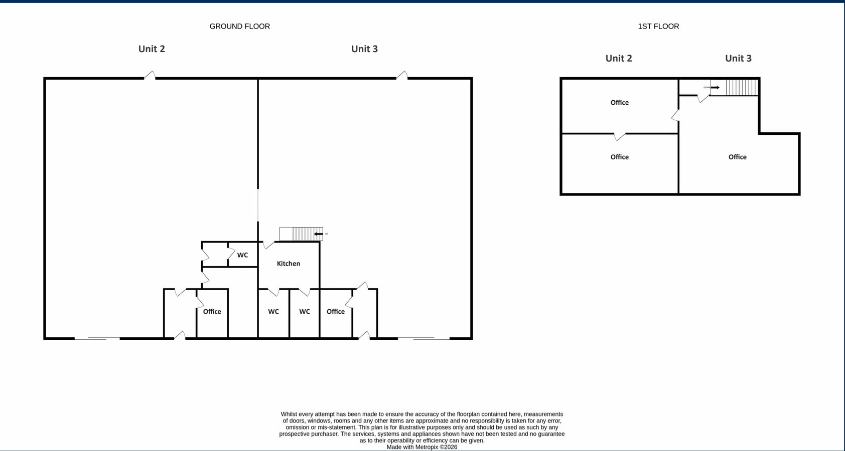 Cooper Dr, Braintree, ESS CM7 2TN - Unit 2 - - Floor Plan - Image 1 of 3