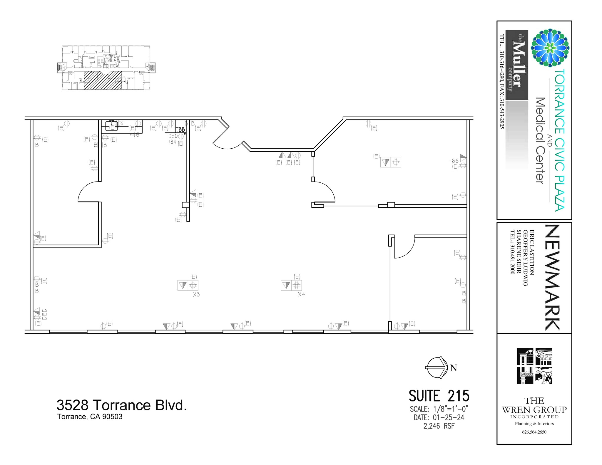 3400 Torrance Blvd, Torrance, CA for rent Floor Plan- Image 1 of 1