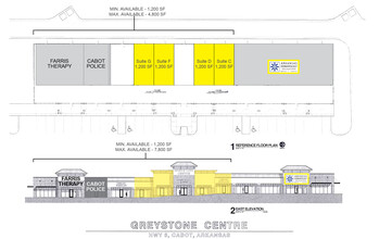 15506 Hwy 5 & Spring Valley Rd, Cabot, AR for rent Site Plan- Image 2 of 3