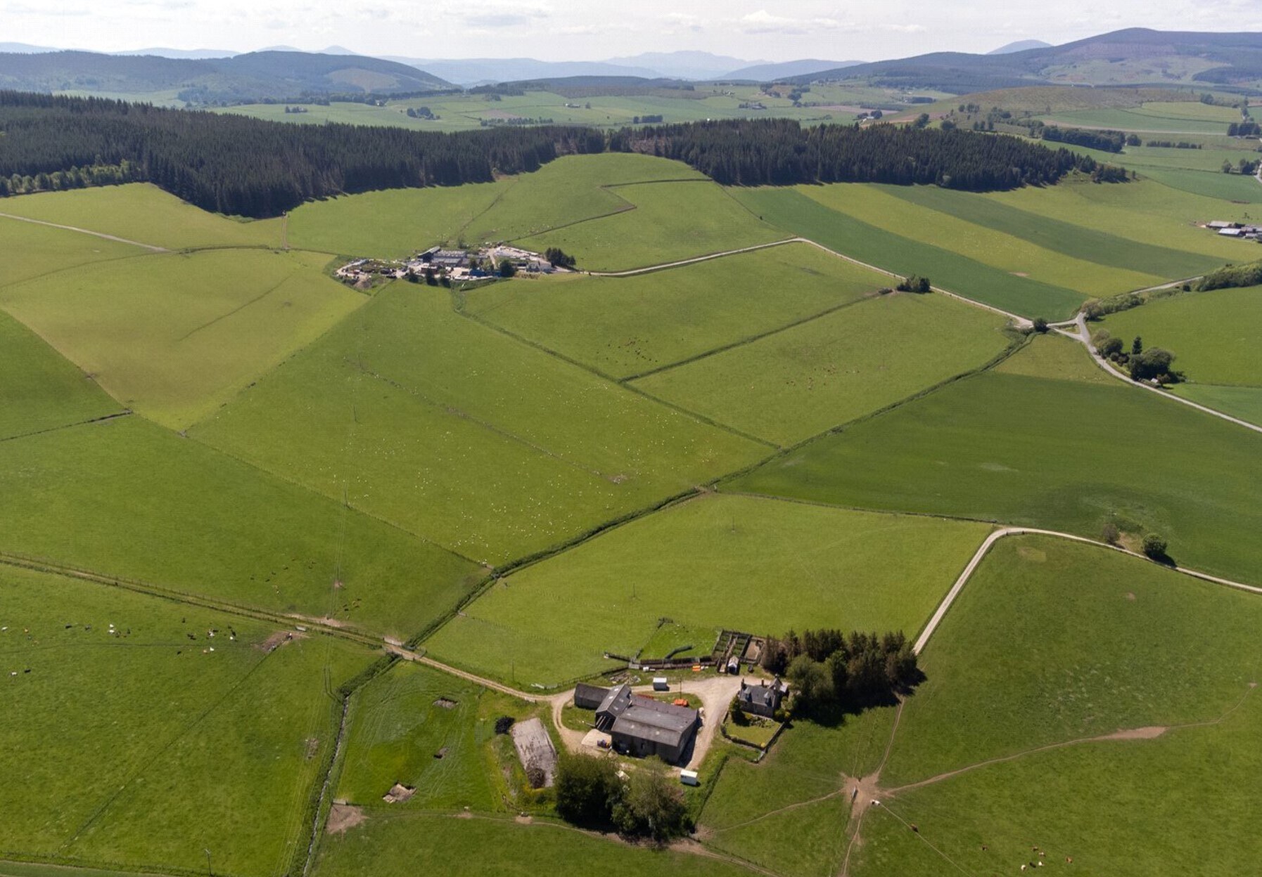 Muir of Fowlis, Alford for sale Aerial- Image 1 of 1