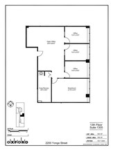 2200 Yonge St, Toronto, ON for rent Floor Plan- Image 1 of 1