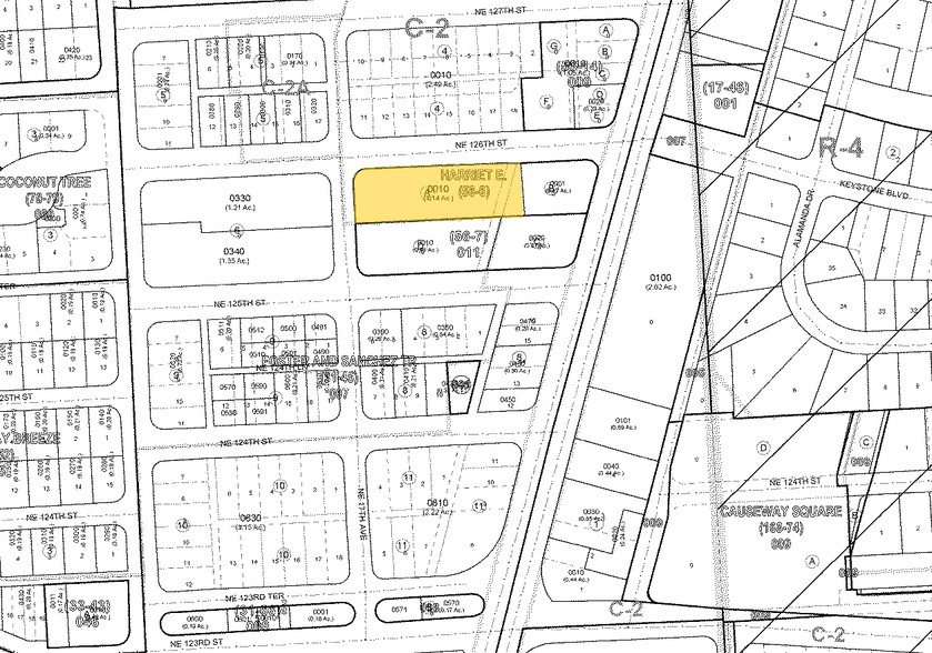 12550 Biscayne Blvd, North Miami, FL for sale - Plat Map - Image 2 of 345