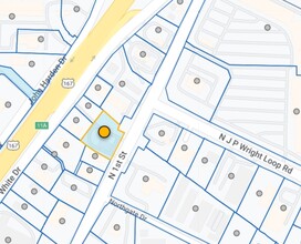 1815 N 1st St, Jacksonville, AR for sale Plat Map- Image 1 of 1