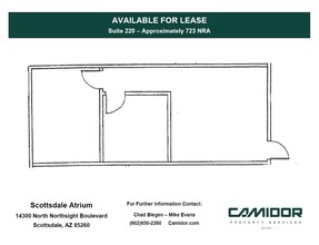 14300 N Northsight Blvd, Scottsdale, AZ for rent Floor Plan- Image 1 of 1