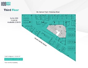 1199 N Fairfax St, Alexandria, VA for rent Floor Plan- Image 1 of 1