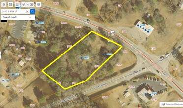 3610 E Ash St, Goldsboro, NC - aerial  map view