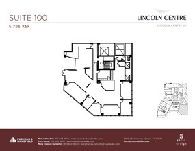 5400 Lyndon B Johnson Fwy, Dallas, TX for rent Floor Plan- Image 1 of 1