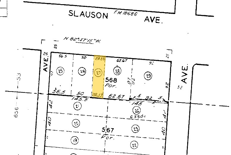 4342 Slauson Ave, Maywood, CA for sale - Plat Map - Image 3 of 3