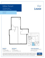 3100 Edloe St, Houston, TX for rent Floor Plan- Image 1 of 1