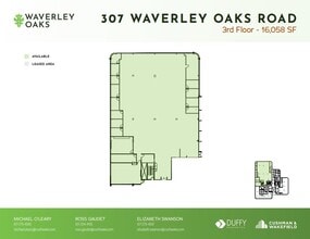 307 Waverley Oaks Rd, Waltham, MA to rent Floor Plan- Image 1 of 5