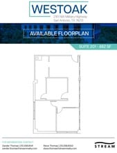 2161 NW Military Hwy, San Antonio, TX to rent Floor Plan- Image 1 of 1