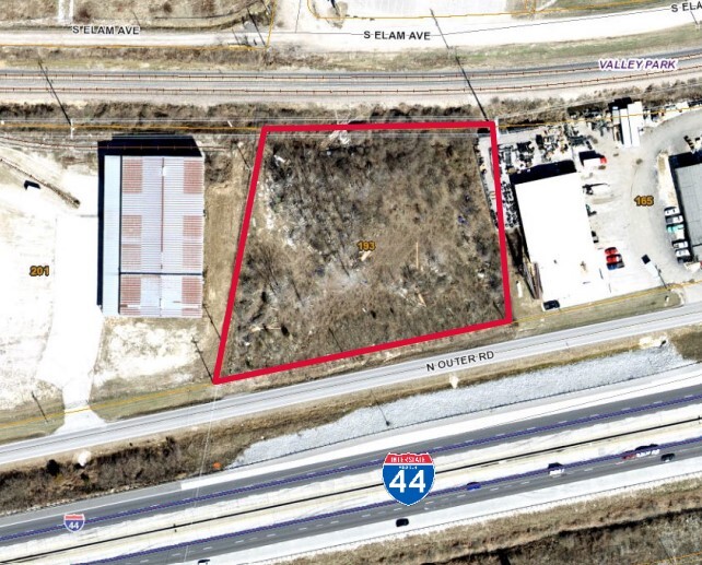 193 N Outer Rd, Manchester, MO for sale - Aerial - Image 1 of 2