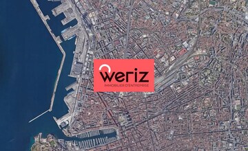 Marseille, BDR - Aerial map view