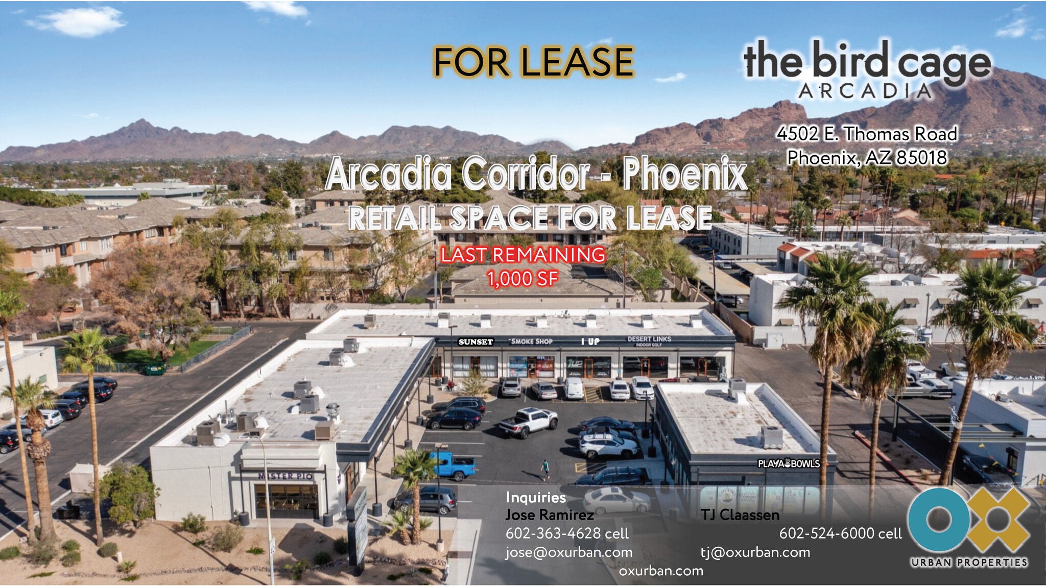 4502-4528 E Thomas Rd, Phoenix, AZ to rent Building Photo- Image 1 of 16