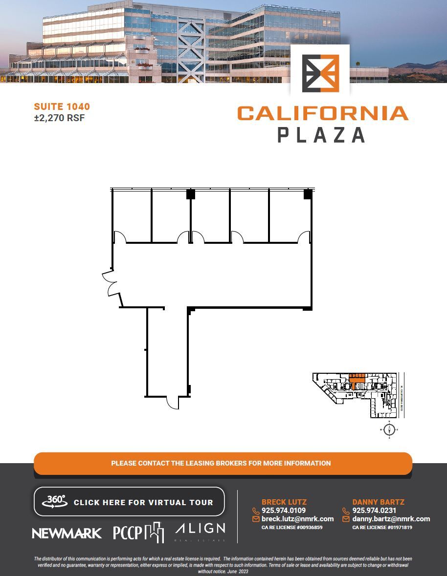 2121 N California Blvd, Walnut Creek, CA to rent Floor Plan- Image 1 of 1
