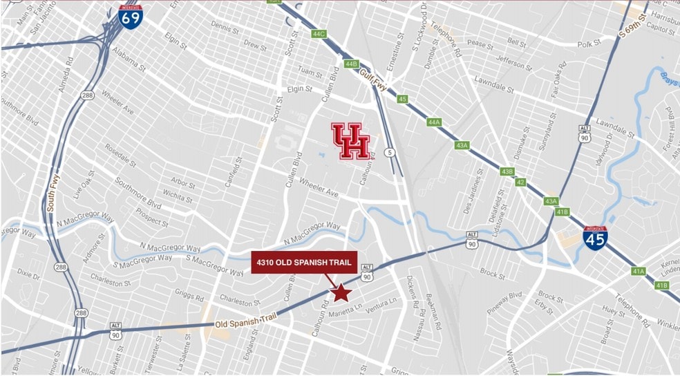 4310 Old Spanish Trl, Houston, TX to rent - Aerial - Image 3 of 3