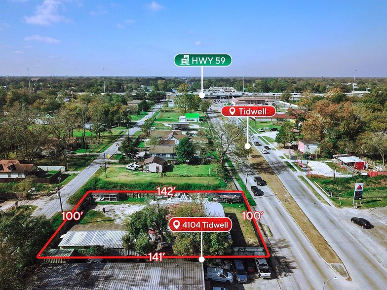 4104 Tidwell St, Houston, TX for sale - Aerial - Image 1 of 1