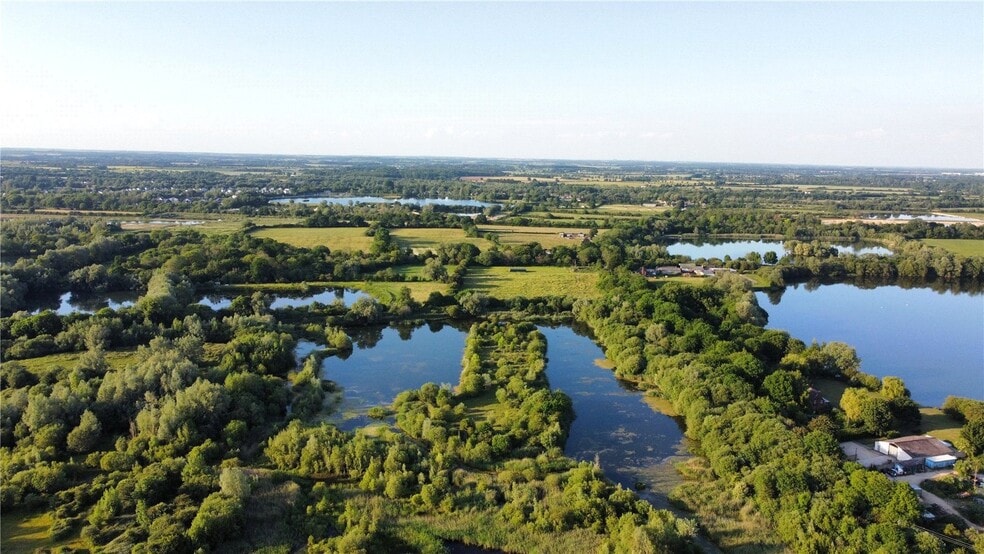Cotswold Water Park, Ashton Keynes for sale - Aerial - Image 2 of 4