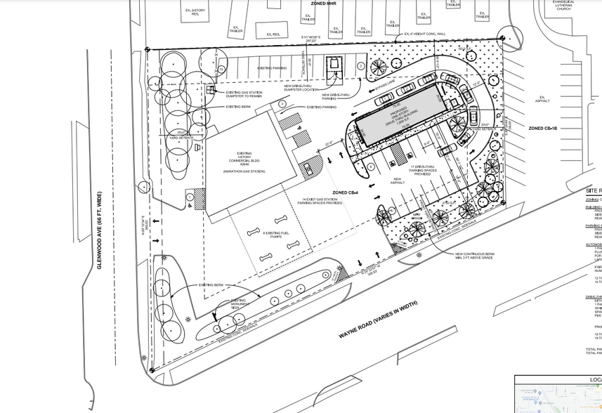 2646 S Wayne Rd, Westland, MI for rent - Site Plan - Image 1 of 3