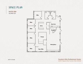 13620 N Saguaro Blvd, Fountain Hills, AZ for rent Floor Plan- Image 1 of 2