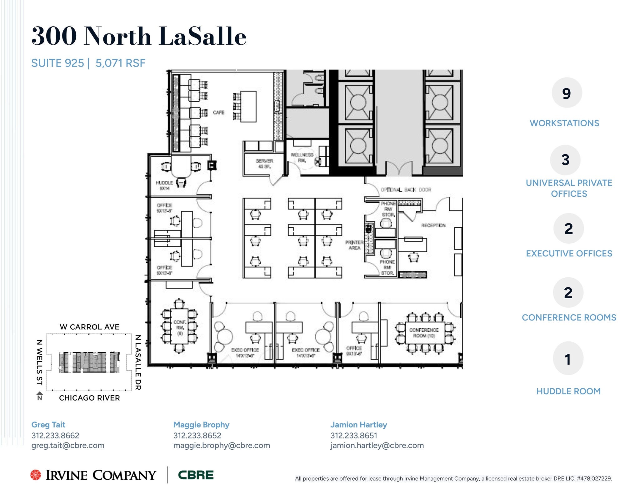 300 N LaSalle St, Chicago, IL to rent Site Plan- Image 1 of 2