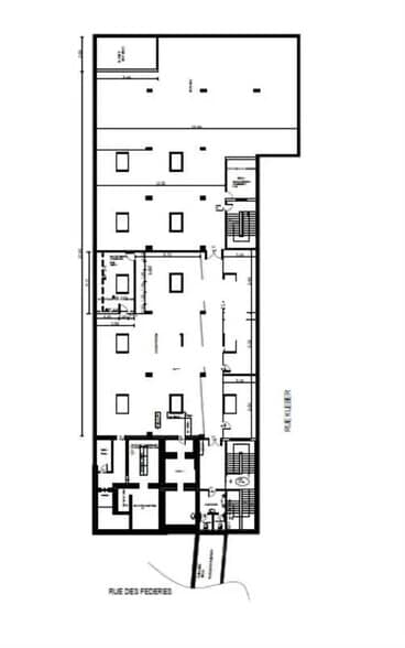 Light Industrial in Montreuil to rent - Floor Plan - Image 2 of 11