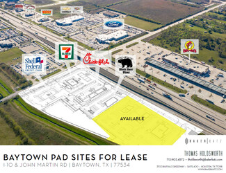 More details for 9204 E Freeway Service Rd, Baytown, TX - Land for Rent