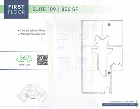 1717 N Naper Blvd, Naperville, IL for rent Floor Plan- Image 1 of 5