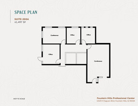 13620 N Saguaro Blvd, Fountain Hills, AZ for rent Floor Plan- Image 1 of 2