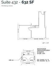 733 Bishop St, Honolulu, HI to rent Floor Plan- Image 1 of 1