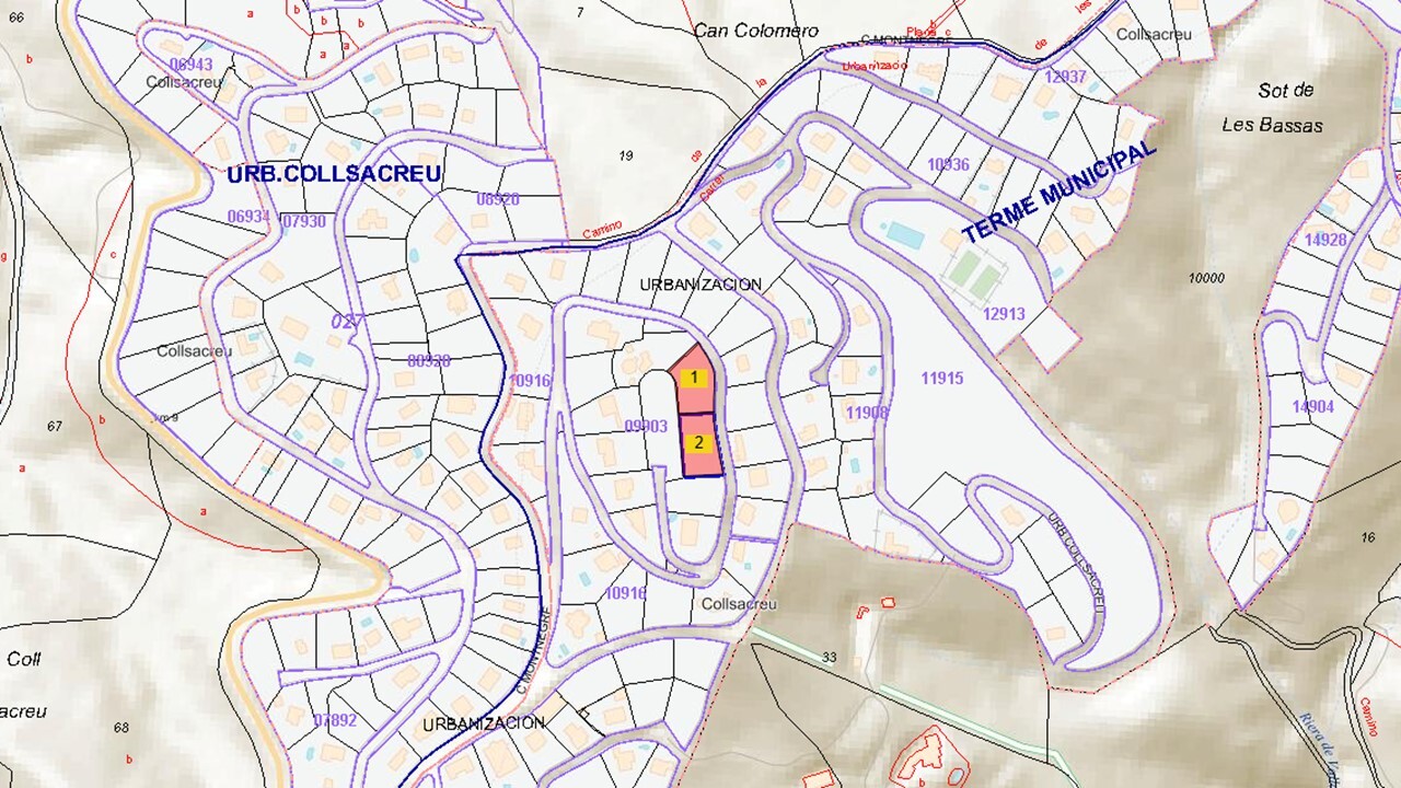 Land in Arenys de Munt, Barcelona for sale Plat Map- Image 1 of 3