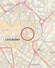 34-38 Rutland St, Leicester to rent Map- Image 2 of 2