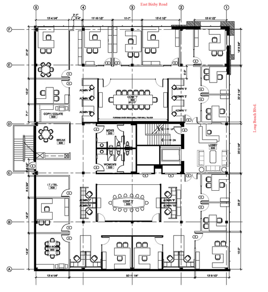 3777 Long Beach Blvd, Long Beach, CA for rent - Floor Plan - Image 2 of 7