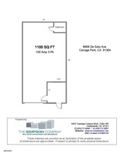 8945-9015 De Soto Ave, Canoga Park, CA for rent Floor Plan- Image 1 of 1