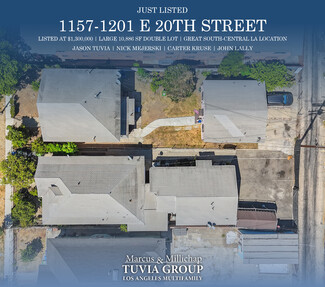 More details for 1157 E 20th St, Los Angeles, CA - Land for Sale