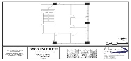 3300 S Parker Rd, Aurora, CO for sale Floor Plan- Image 1 of 1