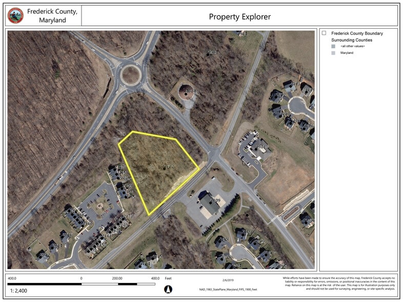 1812 Ballenger Creek Pike, Point Of Rocks, MD for sale - Plat Map - Image 1 of 2