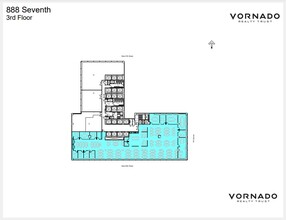 888 7th Ave, New York, NY for rent Floor Plan- Image 1 of 1