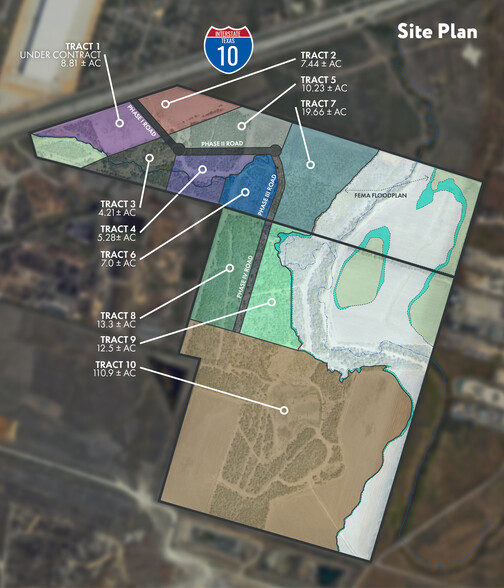 10 East Industrial Park, Converse, TX for rent - Site Plan - Image 3 of 3