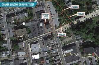 518 Main St, Slatington, PA - aerial  map view