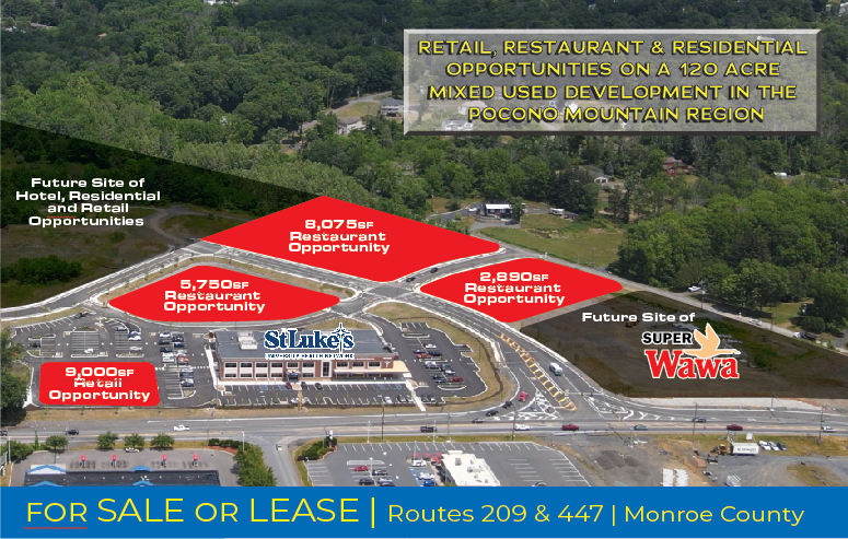 Route 209 & Music Center Dr, East Stroudsburg, PA for rent - Building Photo - Image 1 of 5