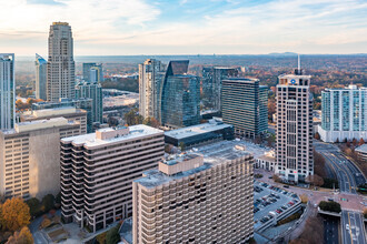 3500 Lenox Rd NE, Atlanta, GA - AERIAL  map view