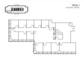 PENN 1, New York, NY for rent Floor Plan- Image 1 of 2