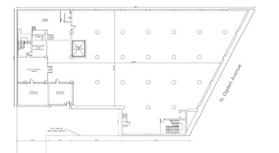 350 N Ogden Ave, Chicago, IL for rent Floor Plan- Image 1 of 4