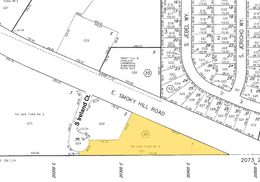 20250 E Smoky Hill Rd, Centennial, CO for sale - Plat Map - Image 3 of 9