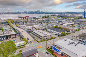 801 1st St W, North Vancouver, BC - aerial  map view